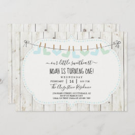 Invitación Personalizar la fiesta de cumpleaños del primer dí