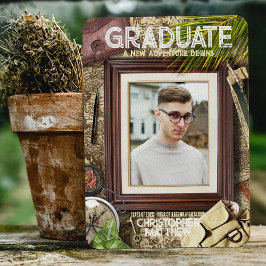 Invitación Personalizar los anuncios de graduación de aventur