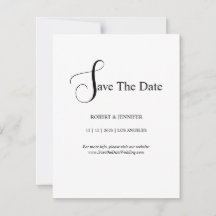 Personalize  save the date cards