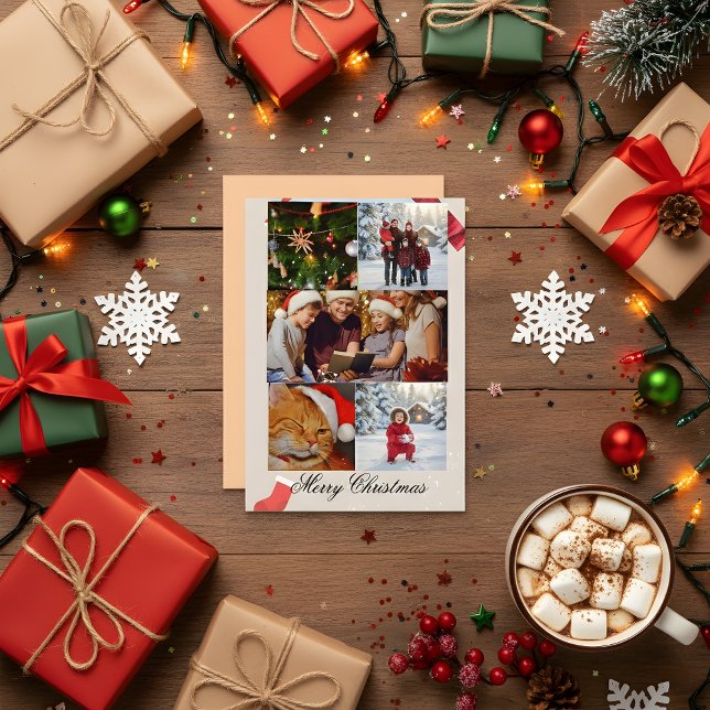 Invitación Personalized Family Christmas Card 2025 | Light  (Subido por el creador)