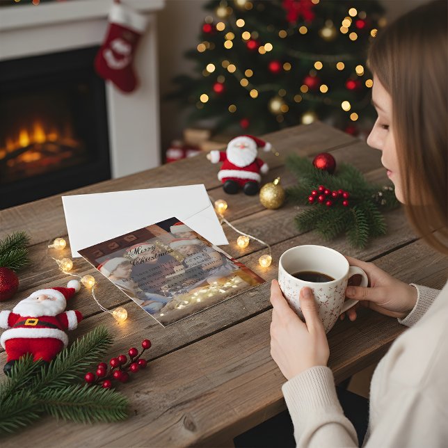 Invitación Personalized Photo Christmas Greeting Card (Subido por el creador)