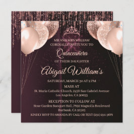 Invitación Personalized Quinceañera Invitation | Mis Quince A