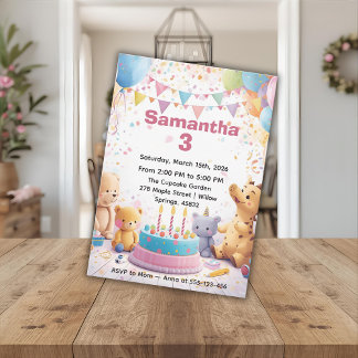 Invitación Personalized Retro Birthday Invitation 