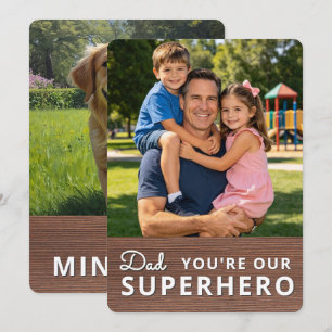 Invitación Personalized with 2 Photos and Text