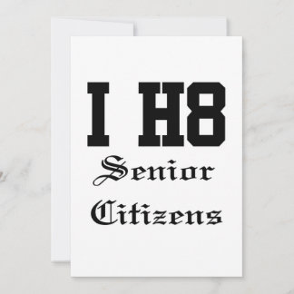 Invitación personas de edad