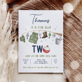 Invitación Pesca 1 cumpleaños O-Fish-Ally