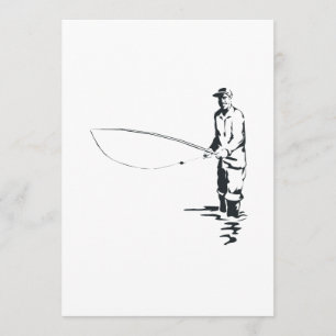 Invitación Pesca con mosca