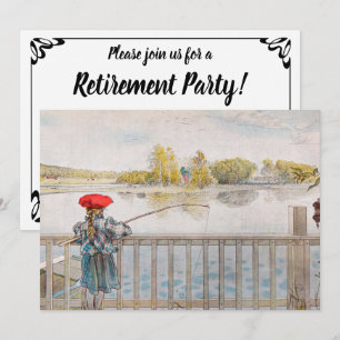 Invitación Pesca de Lisbet por Carl Larsson, Fiesta de Jubila