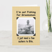 Pesca de los Groomsmen