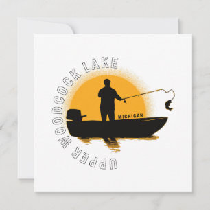 Invitación Pesca en Lago Michigan