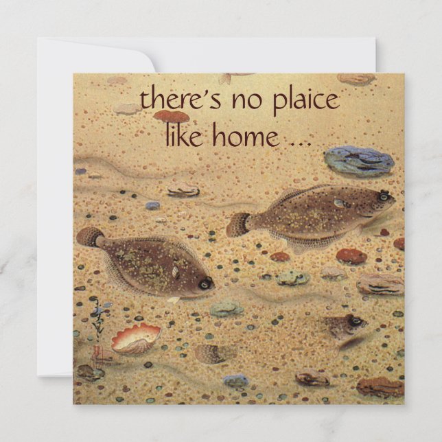 Invitación Pescado de carne de vacuno, Fiesta divertida para  (Anverso)