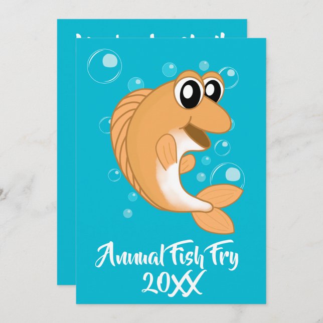 Invitación Pescado Pescado Pescado Pescado Pescado Pescado Pe (Anverso / Reverso)