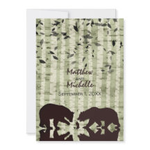 Pescadores de bosques rústicos, Boda de árboles de