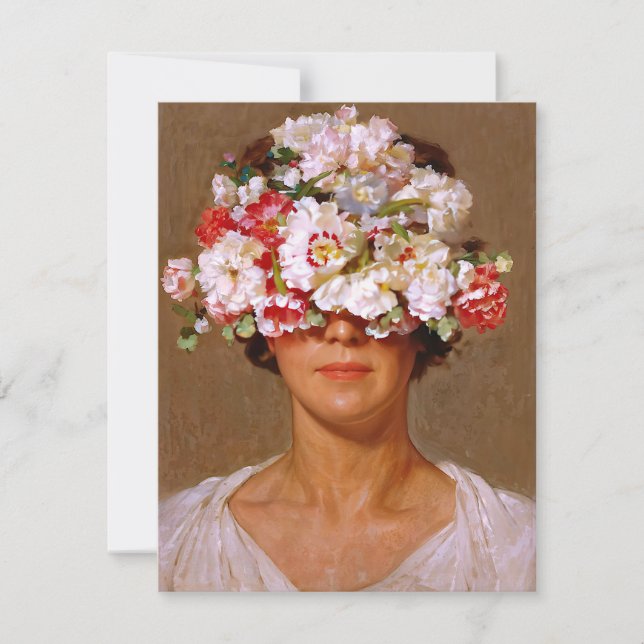 Invitación "Petal Pride" Margaret - Sociedad de Arte y Floral (Anverso)