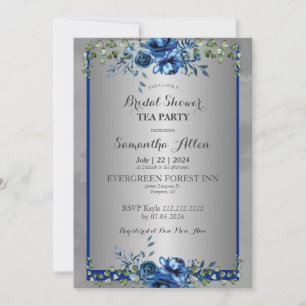 Invitación Pétalos Botánicos de Amor Nupcial