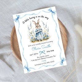 Invitación Peter Rabbit Baby Shower Invitation