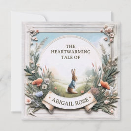 Invitación Peter Rabbit en el Jardín