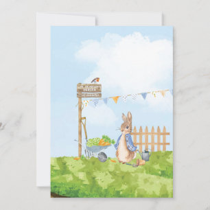 Invitación Peter the Rabbit