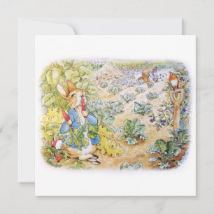 Invitación Peter the Rabbit