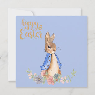 Invitación Peter the Rabbit feliz Pascua