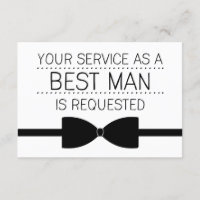Petición del mejor hombre | Groomsmen