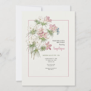 Invitación Petite Floral Shower