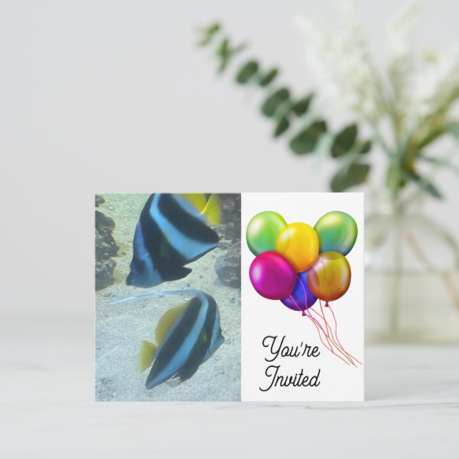 Invitación Pez (Anverso de pie)