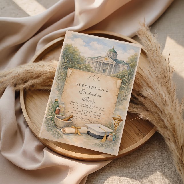 Invitación Pharmacy School Graduation Celebration (Subido por el creador)