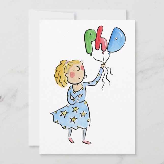 Invitación PhD (Anverso)