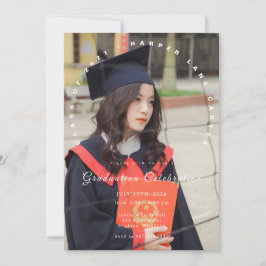 Invitación Photo Graduation Invitation, Class of 2026