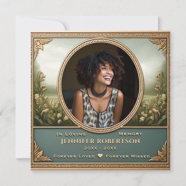 Invitación Photo Memorial (Anverso)