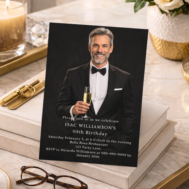 Invitación Photo milestone birthday (Subido por el creador)