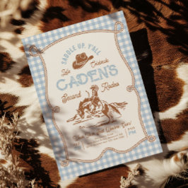 Invitación Photo Rodeo Birthday Invitation