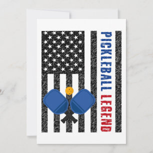 Invitación Pickleball Legend USA