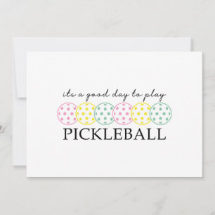 Invitación Pickleball Mom Player Paddle Sport