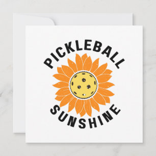 Invitación Pickleball sol
