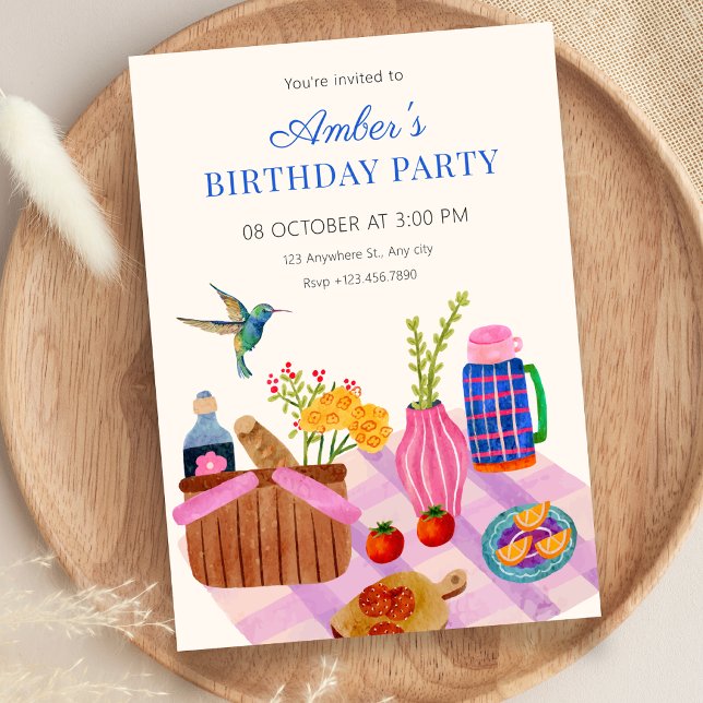 Invitación Pícnic  (Subido por el creador)