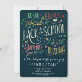 Invitación Pícnic de bienvenida al colegio