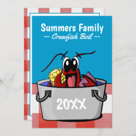 Invitación Picnic de Fiesta familiar anual que hierve crujien