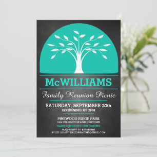 Invitación Picnic de la Reunión Familiar
