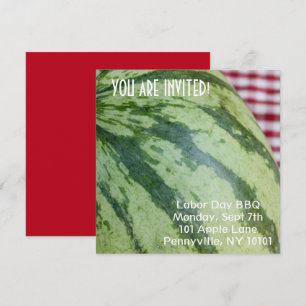 Invitación Picnic de la sandía