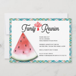 Invitación Picnic de Reunión Familiar