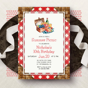 Invitación Pícnic de verano