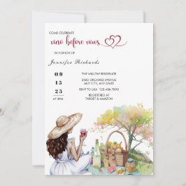 Invitación Picnic | Ducha nupcial rusa