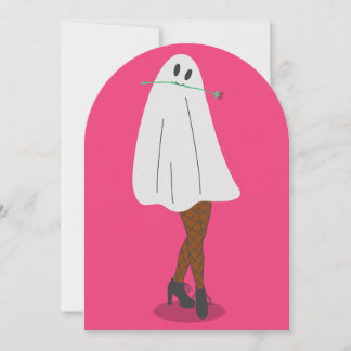 Invitación piernas de medias de la red de pescadores fantasma