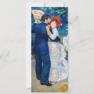 Invitación Pierre-Auguste Renoir - Baile Campestre