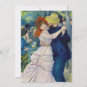 Invitación Pierre-Auguste Renoir - Baile en Bougival