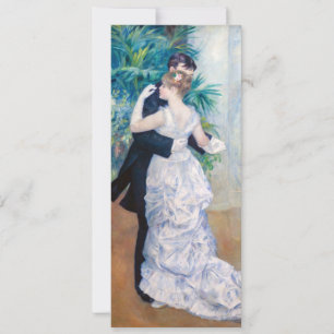 Invitación Pierre-Auguste Renoir - Baile en la ciudad