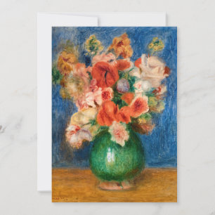 Invitación Pierre-Auguste Renoir - Bouquet