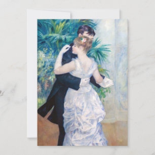 Invitación Pierre-Auguste Renoir - Danza de la ciudad